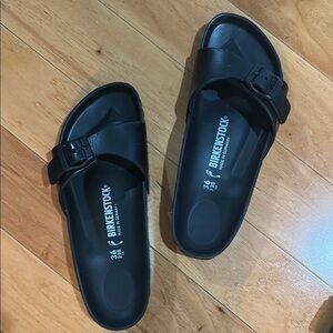 Birkenstock Black Slide Sandals